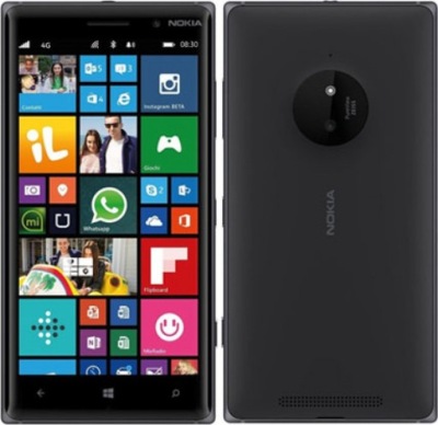Nokia Lumia 830 Czarna+Ładowarka LTE 2200mAh
