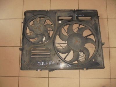 Вентилятор корпус vw touareg 02-... 7l0121207d фото №1