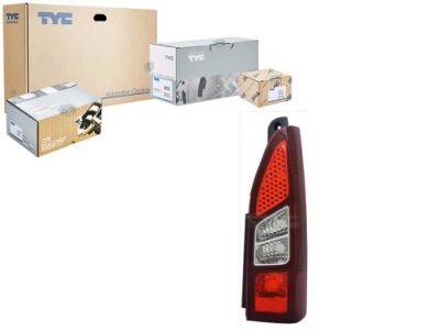 Лампа задняя l citroen berlingo ii 03.12-03.18 tyc фото №1