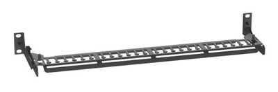 RUCHOMA PÓŁKA DO PATCHPANEL PATCH PANEL DO SZAFY RACK 19' 24 PORTY STP