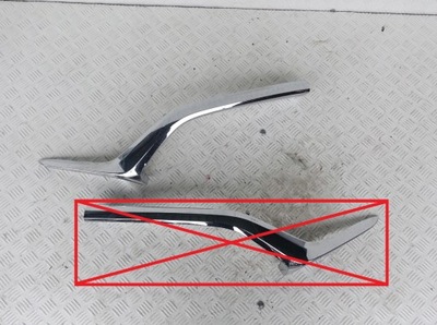 Mazda cx5 ii 17-20 молдинг хром защита решётка фото №1