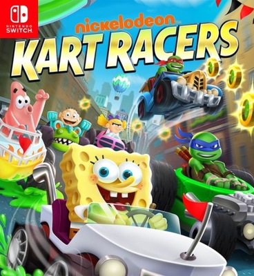 Nickelodeon Kart Racers Switch KLUCZ CYFROWY Nintendo Spongebob