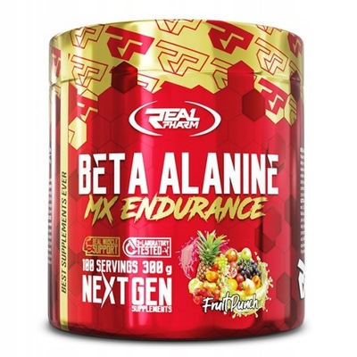 Real Pharm Beta Alanine 300g Wiśnia Energia