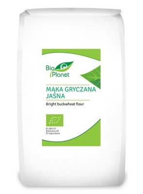 BIO PLANET EKOLOGICZNA MĄKA GRYCZANA JASNA 1kg