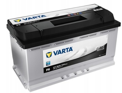 АКУМУЛЯТОР VARTA BLACK F6 12V 90AH 720A P+ RAD-OM