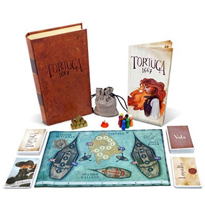 Facade Games | Tortuga 1667 | Board Game | Ages 12+ | 2 to 9 Players | 20 t