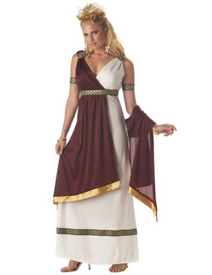 Kostium rzymskiej cesarzowej dla kobiet