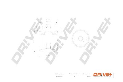 DRIVE+ FILTRO ACEITES PEUGEOT GASOLINA 2.0 79-86 5 04 BREAK  