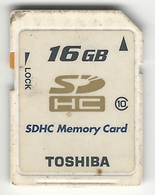 Karta pamięci 16GB SDHC Toshiba