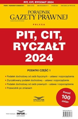 Pit, Cit, Ryczałt 2024 Podatki-Przewodnik.. -