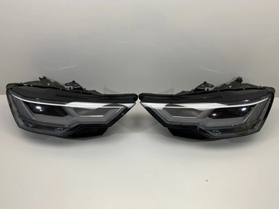 Audi a6 c8 лампи перед передні full led повний фото №1