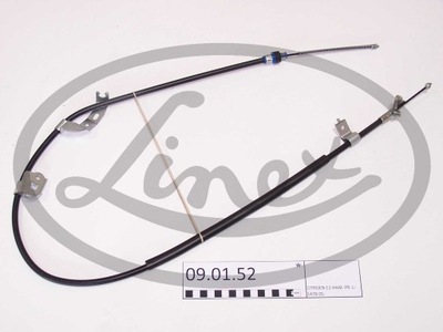 CABLE FRENOS CITROEN C1 DERECHO 09.01.52 LINEX CABLES LINEX 09.01.52 CIEGLO,  