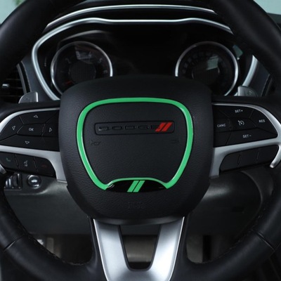 VERDE PEGADURA DISEÑO PARA VOLANTE DODGE -  