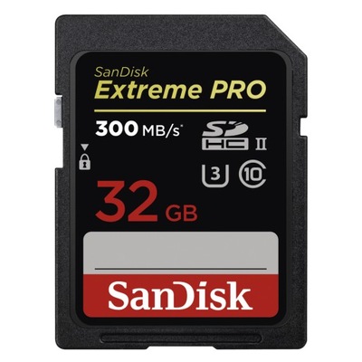 SanDisk SDXC EXTREME PRO 32 GB 300 MB/s