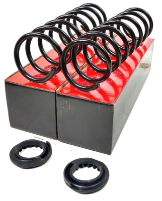 2x пружины +прокладки резинки задняя ford focus ii mk2 фото №1