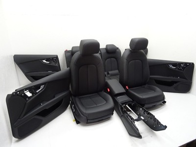 Audi a7 c7 4g lift сиденья кожа обивка led nowe фото №1