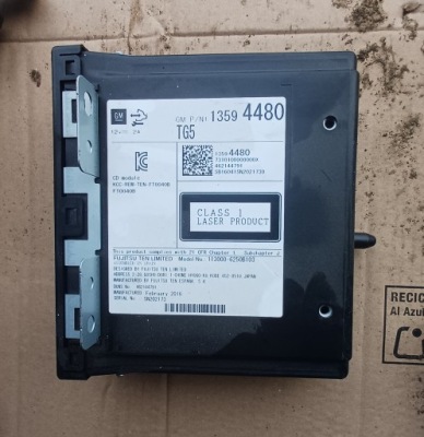 Проигрыватель cd opel insignia a рестайлинг  13594480 фото №1