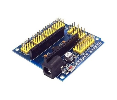 Moduł rozszerzeń I/O Shield do Arduino Nano V3.0 - edukacyjny i prototypowy