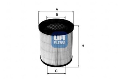 UFI ФІЛЬТРА ФИЛЬТР ВОЗДУХА