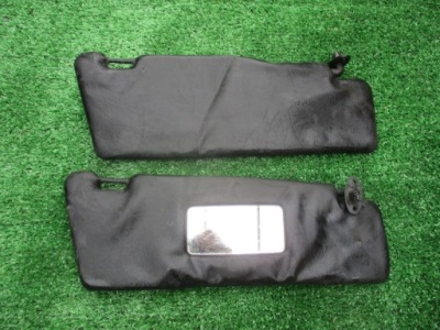 Mercedes 124 козирки сонцезахисні сонцезахисний козирок захист чорні фото №1