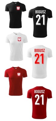 Treningowa Koszulka POLAND Mateusz BOGUSZ 21 jr