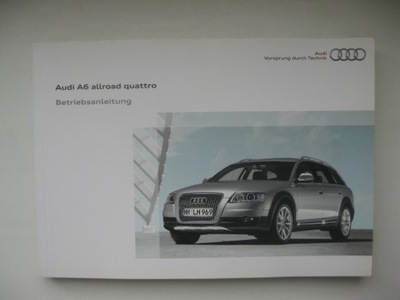 AUDI A6 ALLROAD QUATTRO 06-11 MANUAL MANTENIMIENTO DE  