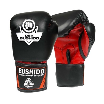 Rękawice bokserskie DBX BUSHIDO ARB-407 czarne 10 oz
