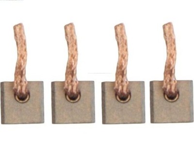 Щетка угольная, стартер as-pl sb1001 фото №1