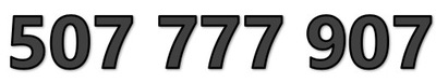 507 777 907 STARTER ORANGE ZŁOTY ŁATWY PROSTY NUMER KARTA PREPAID SIM GSM