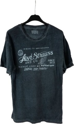 T-SHIRT MĘSKI LEVI'S ROZMIAR M GRANATOWY