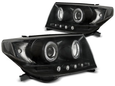 ФОНАРІ TOYOTA LAND CRUISER FJ200 07-12 BLACK LED (СВІТЛОДІОД)