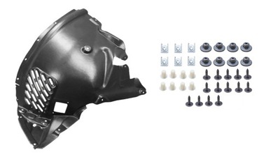 Подкрылок передние правое + клипсы bmw x3 f25 10-14 фото №1