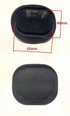 Alfa romeo giulia stelvio кришка кузов 55x40mm фото №1