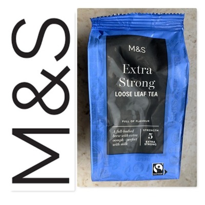 M&S EXTRA STRONG LOOSE TEA herbata sypka 250g moc No5 EXTRA STRONG