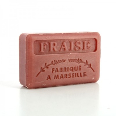Label Des Sens Marseille Vonné mydlo Fraise Jahoda 125g