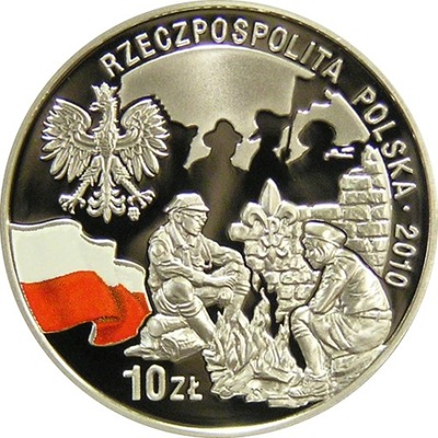 10zł 100 rocznica Harcerstwa Polskiego 2010