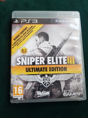 SNIPER ELITE 3 ULTIMATE EDITION PS3