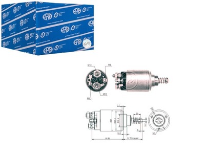 JUNGIKLIS ELEKTROMAGNETINIS ERA MERCEDES-BENZ ERA 