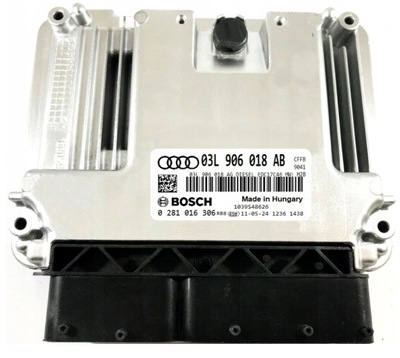 КОМПЬЮТЕР ECU AUDI A3 2.0 03L906018AB 0281016306