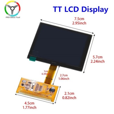 PARA AUDI LCD DISPLAY A3 A4 A6 S3 S4 S6 PARA VW  