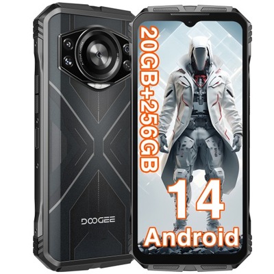 Prezent Smartfon Doogee S Cyber 20GB (8+12) 256GB 10800 mAh LTE Android 14