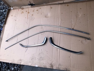 Молдинг хром лівий правий sedan honda accord iv 89-9 фото №1