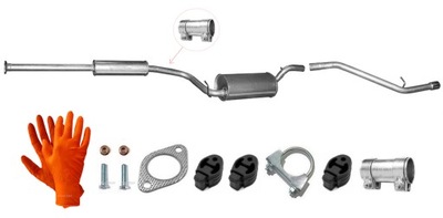 MAZDA 3 1.6 (2008-2014) SILENCIADOR TERMINAL + TUBO  