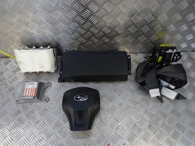 Subaru xv подушки безопасности воздушные ремни комплект фото №1