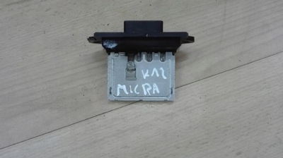 Резистор вентилятор обдув nissan micra k12 фото №1