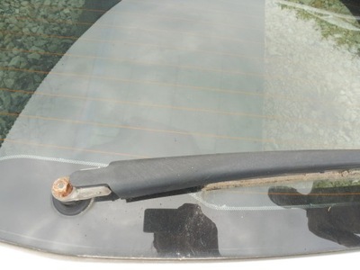 Mazda 3 bk hb 5d моторчик дворник + рычаг фото №1