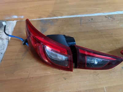 MAZDA CX3 = LAMP REAR LEFT RIGHT W BOOTLID WING LAMPS REAR // SET  