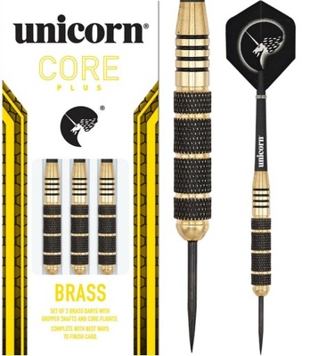 Lotki Rzutki Dart Unicorn Core Plus Mosiężne 23g