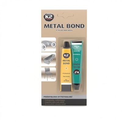 K2 METAL BOND 56,7 G Dwuskładnikowy klej do metalu