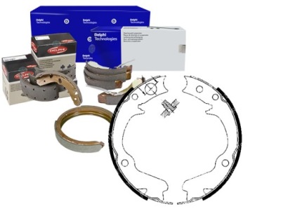 Delphi набір колодка гальмівних del, ls1899 фото №1